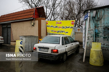 طغیان مسیل اصلی شهر مشهد