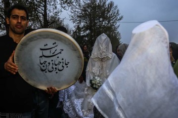 عروسی سیل‌زدگان آق قلا