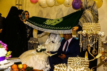 عروسی سیل‌زدگان آق قلا