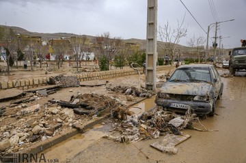 محله سعدیه شیراز پس از سیلاب