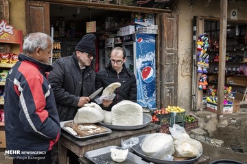 بارش برف در ماسوله