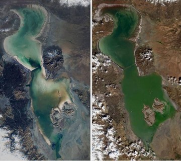 تراز دریاچه ارومیه به ۱۲۷۱ رسید/ بهترین وضعیت دریاچه از سال ۹۲ تاکنون به ثبت رسید