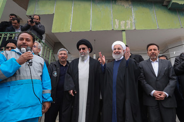 بازدید رئیس جمهور از مناطق سیل زده استان گلستان