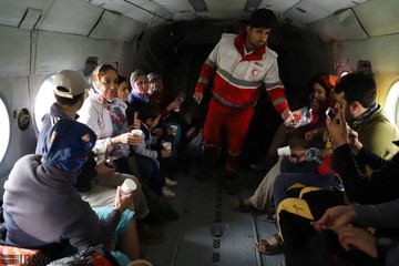 نجات 14 کوهنورد گرفتار در آبشار شوی دزفول