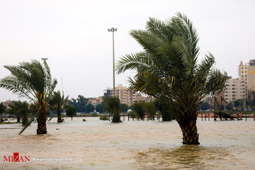 ساخت سیل بند در اطراف رود کارون