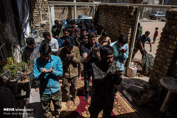 امداد رسانی به سیل زدگان محله سعدی شیراز