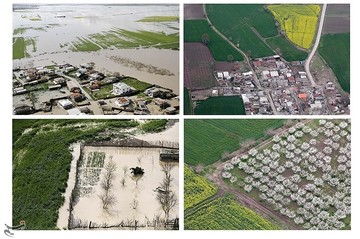 تغییرات طبیعت بهاری مناطق سیل‌زده استان گلستان