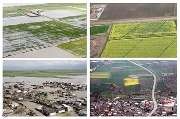 تغییرات طبیعت بهاری مناطق سیل‌زده استان گلستان