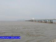 دریاچه ارومیه در بهترین شرایط خود در دهه ۹۰شمسی
