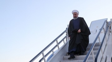 رئیس‌جمهور وارد اهواز شد