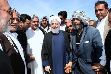 بهره‌برداری از فاز اول پروژه تجهیز، نوسازی، زهکشی و آبرسانی اراضی کشاورزی استان خوزستان با حضور رئیس‌جمهور
