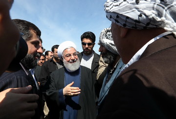 بهره‌برداری از فاز اول پروژه تجهیز، نوسازی، زهکشی و آبرسانی اراضی کشاورزی استان خوزستان با حضور رئیس‌جمهور