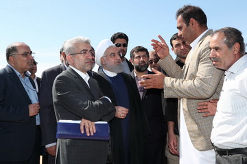 بهره‌برداری از فاز اول پروژه تجهیز، نوسازی، زهکشی و آبرسانی اراضی کشاورزی استان خوزستان با حضور رئیس‌جمهور