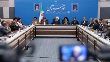 روحانی: این‌که فکر کنیم سیل هیچ خسارتی نزند، امکان‌پذیر نیست