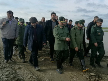 فرمانده کل سپاه بار دیگر راهی گلستان شد