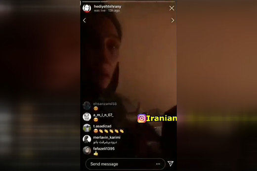 فیلم | اعتراض هدیه تهرانی به فیلمبردار در آق‌قلا: از من نگیر!