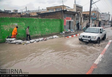 شهر کرمانشاه پیش از بارندگی های سنگین احتمالی
