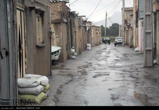شهر کرمانشاه پیش از بارندگی های سنگین احتمالی