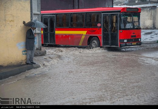 شهر کرمانشاه پیش از بارندگی های سنگین احتمالی