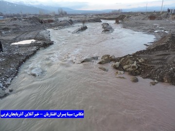 بازدید فرماندار از روستاهای ارومیه بعد از بارندگی شدید