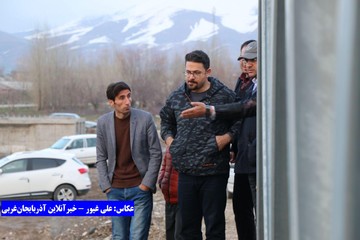 بازدید فرماندار از روستاهای ارومیه بعد از بارندگی شدید
