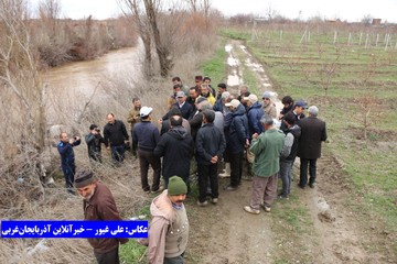 بازدید فرماندار از روستاهای ارومیه بعد از بارندگی شدید