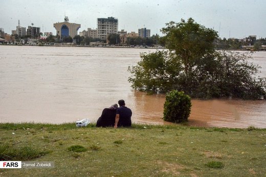 طغیان رودخانه کارون