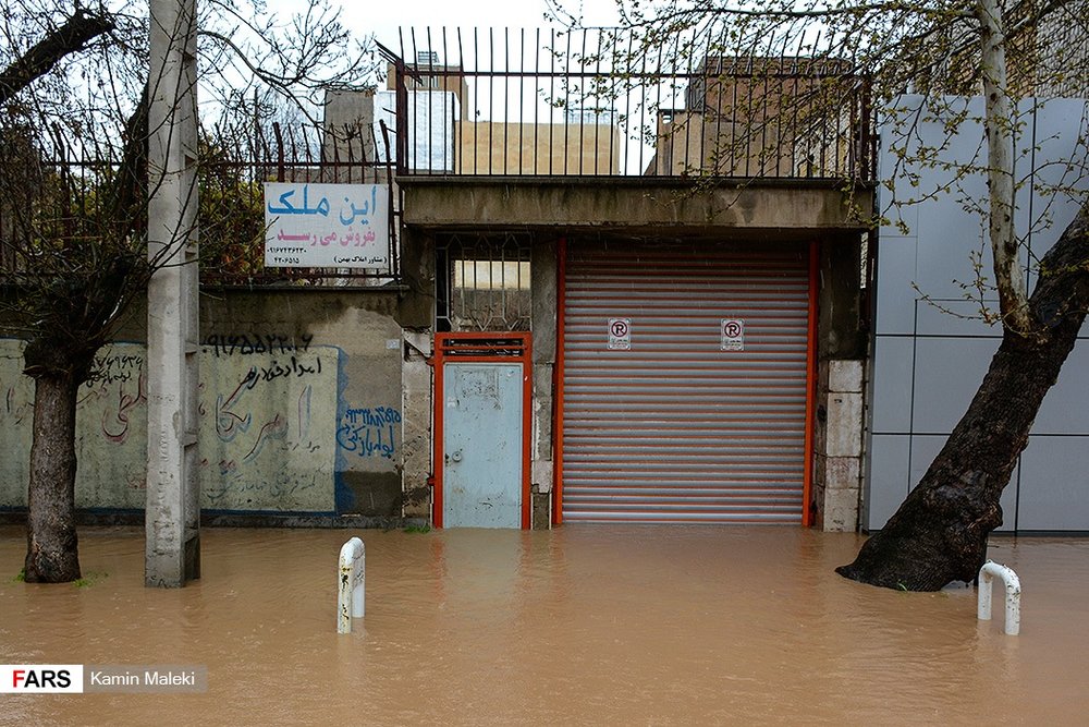 سیل بی سابقه در خرم آباد