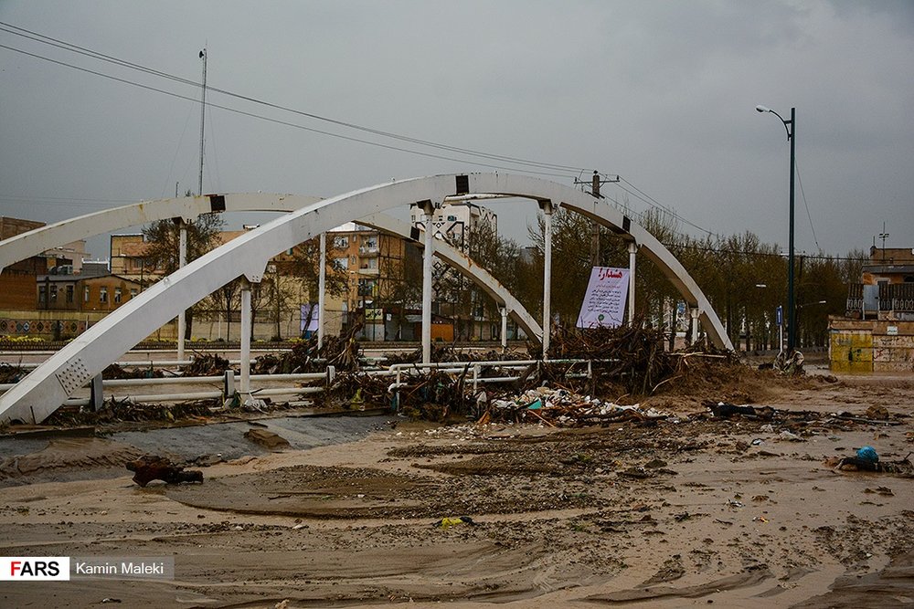 سیل بی سابقه در خرم آباد