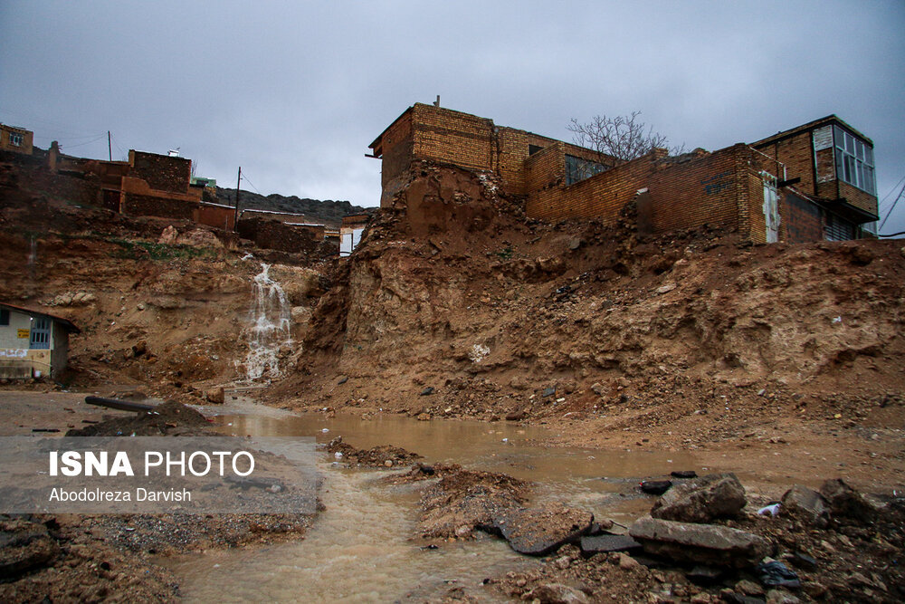 خسارت سیل در سمیرم اصفهان
