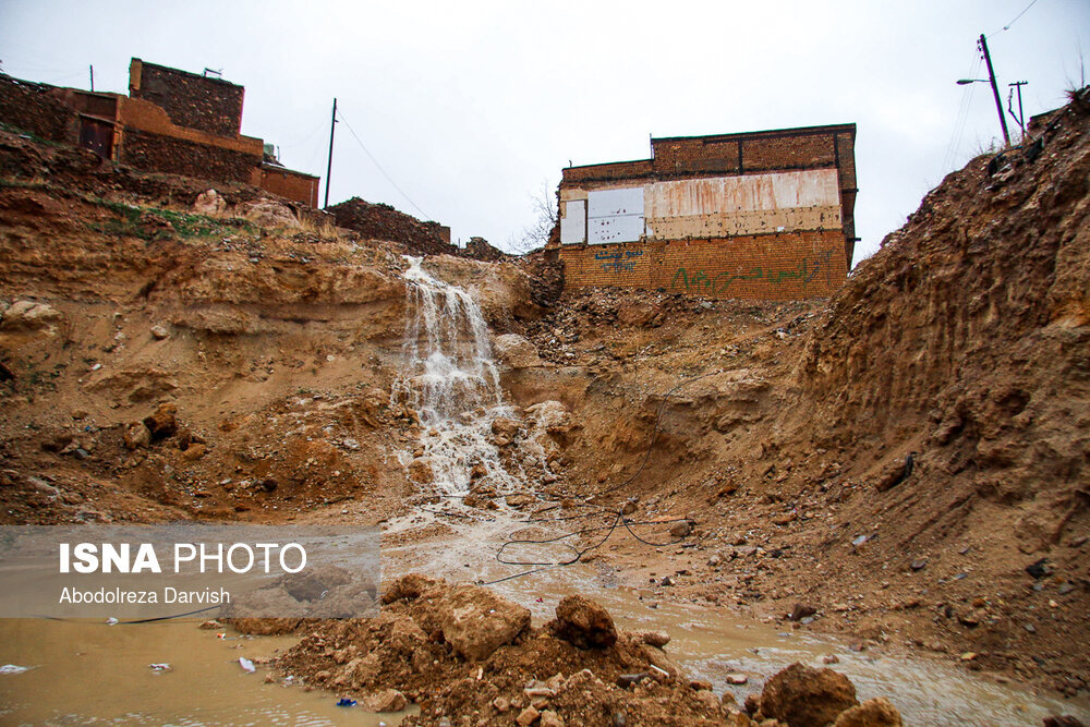 خسارت سیل در سمیرم اصفهان