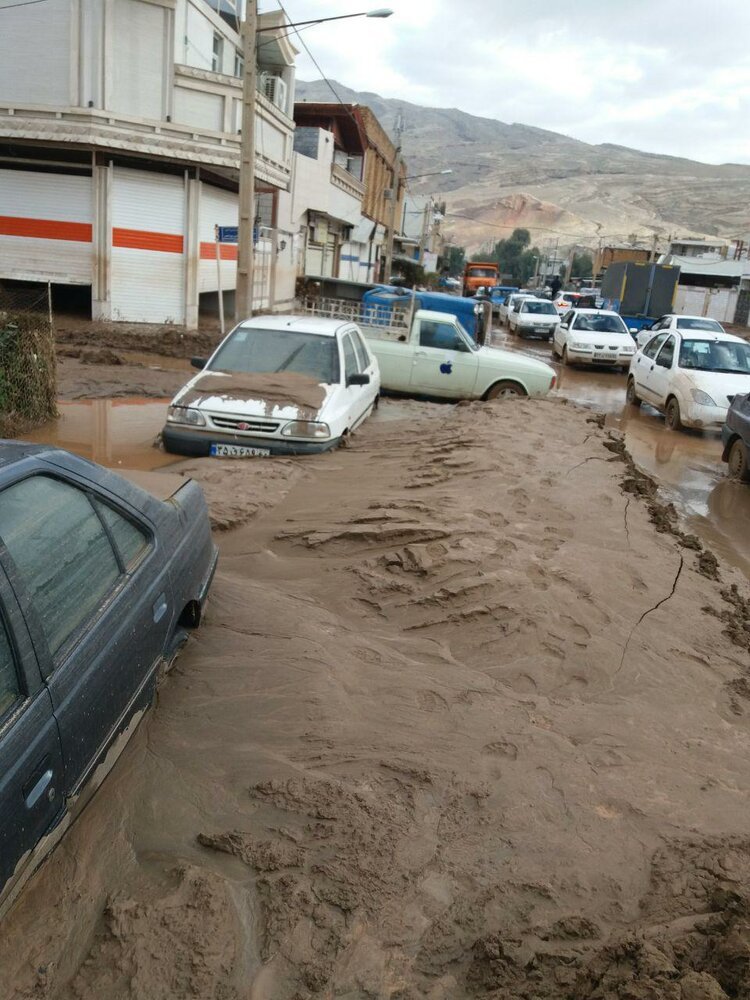 نخستین تصاویر از شهر پلدختر پس از فروکش کردن سیلاب