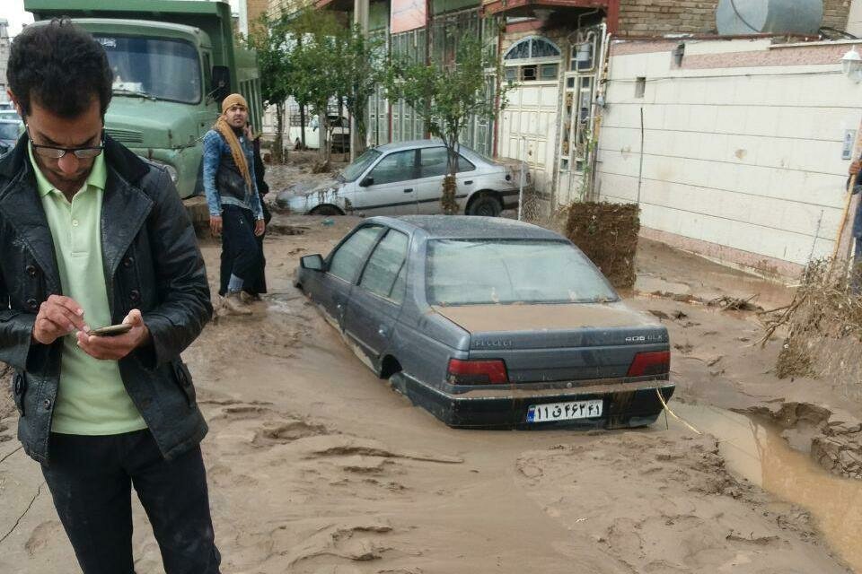 نخستین تصاویر از شهر پلدختر پس از فروکش کردن سیلاب