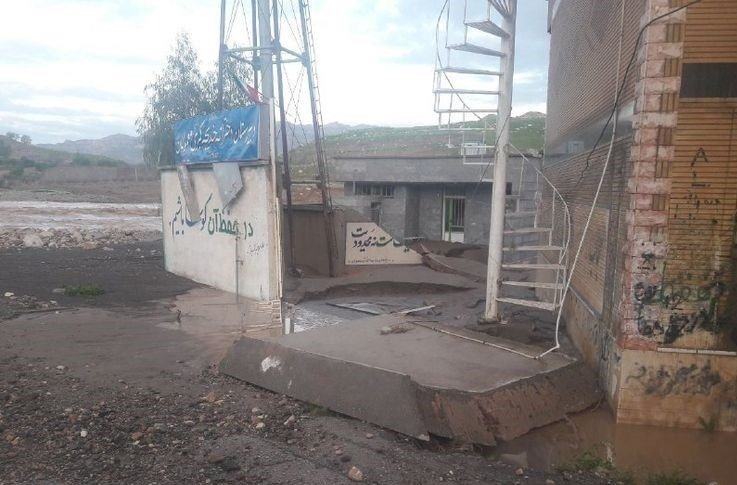 نخستین تصاویر از شهر پلدختر پس از فروکش کردن سیلاب