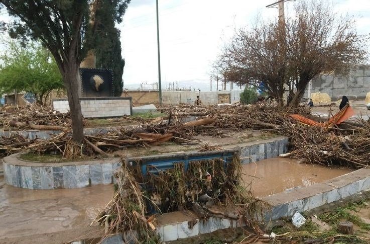 نخستین تصاویر از شهر پلدختر پس از فروکش کردن سیلاب