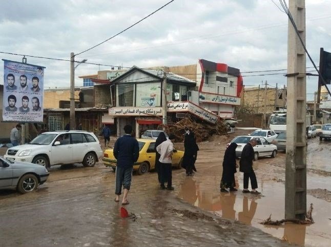 نخستین تصاویر از شهر پلدختر پس از فروکش کردن سیلاب