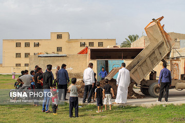 شهرستان شوش پیش از وقوع سیلاب