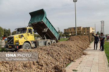 شهرستان شوش پیش از وقوع سیلاب