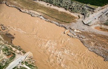 مناطق سیل زده استان ایلام