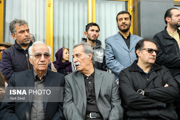 مراسم تشییع پیکر جمشید مشایخی