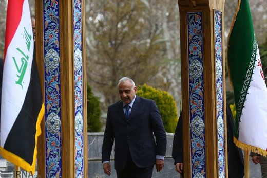 استقبال رسمی رئیس‌جمهوری ایران از نخست‌وزیر عراق