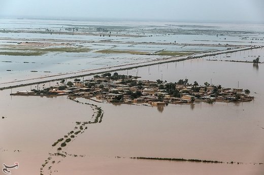 مناطق سیل‌زده بامدژ