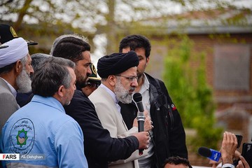 حضور رئیس قوه قضائیه در گلستان