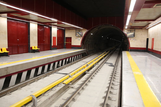 افتتاح خط شش مترو تهران با حضور رئیس‌جمهور