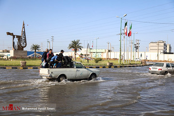 آبگرفتگی شمال اهواز