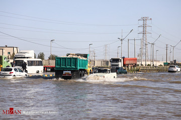 آبگرفتگی شمال اهواز