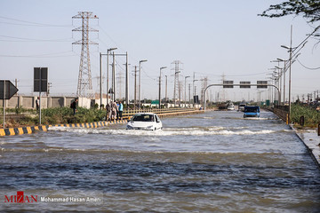 آبگرفتگی شمال اهواز