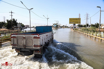 آبگرفتگی شمال اهواز