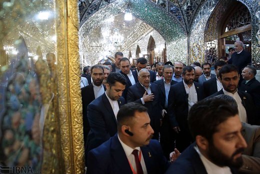 سفر نخست وزیر عراق به مشهد‎