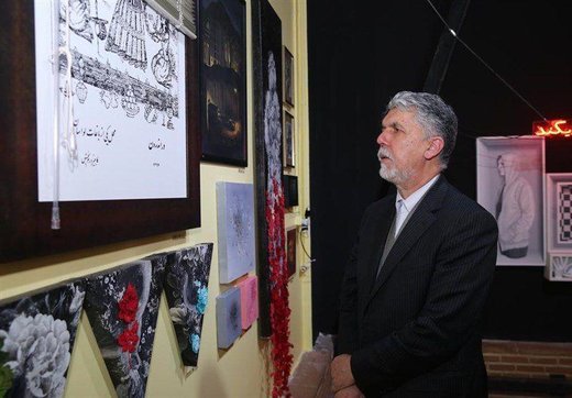 تاکید وزیر ارشاد بر تاثیر هنرهای تجسمی در کاهش آلام اجتماعی